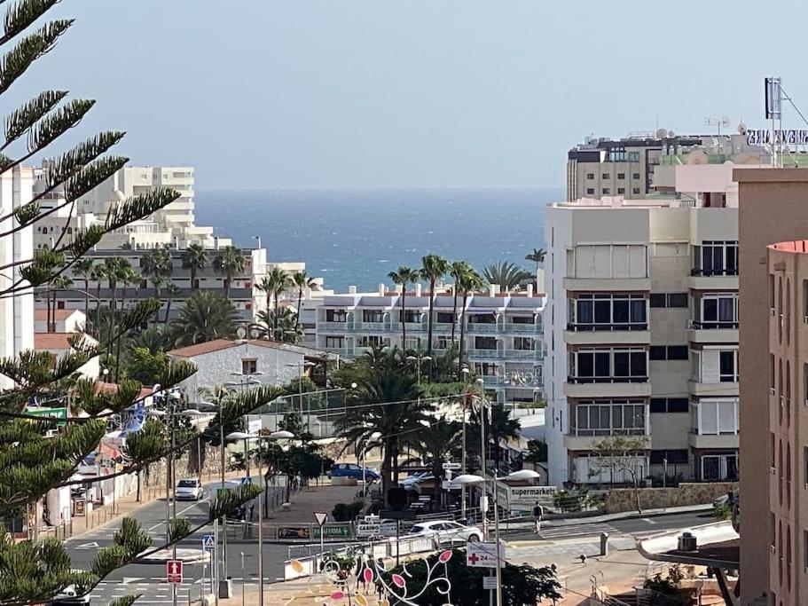 Ferienwohnung Attico Playa De Ingles Con Parking E Piscina Playa del Inglés Exterior foto
